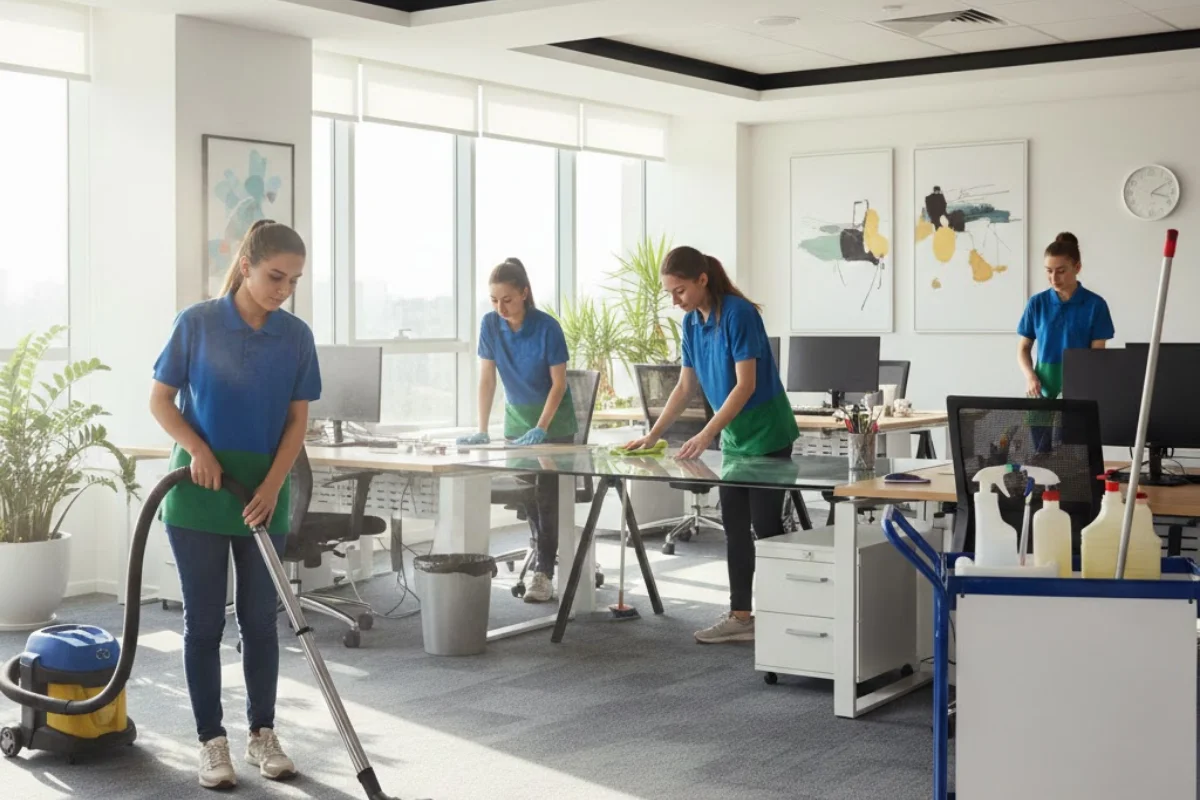 Büro Temizliği Detay Çalışma